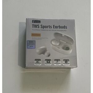 Iyesku TWS Sport Earbuds Buds White Compatible Apple And Android